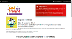 Desktop Screenshot of fetedelascience.upmc.fr