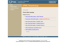 Tablet Screenshot of image.upmc.edu