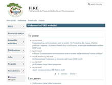 Tablet Screenshot of fire.upmc.fr