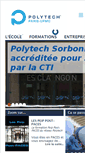 Mobile Screenshot of polytech.upmc.fr
