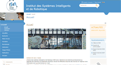 Desktop Screenshot of isir.upmc.fr