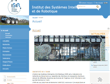 Tablet Screenshot of isir.upmc.fr