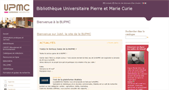 Desktop Screenshot of bupmc.ent.upmc.fr