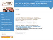Tablet Screenshot of diltec.upmc.fr