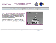 Tablet Screenshot of ccehs.upmc.com