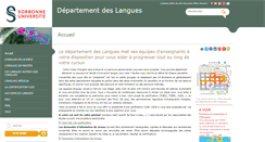 Desktop Screenshot of langues.upmc.fr