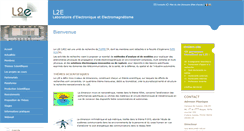 Desktop Screenshot of l2e.upmc.fr